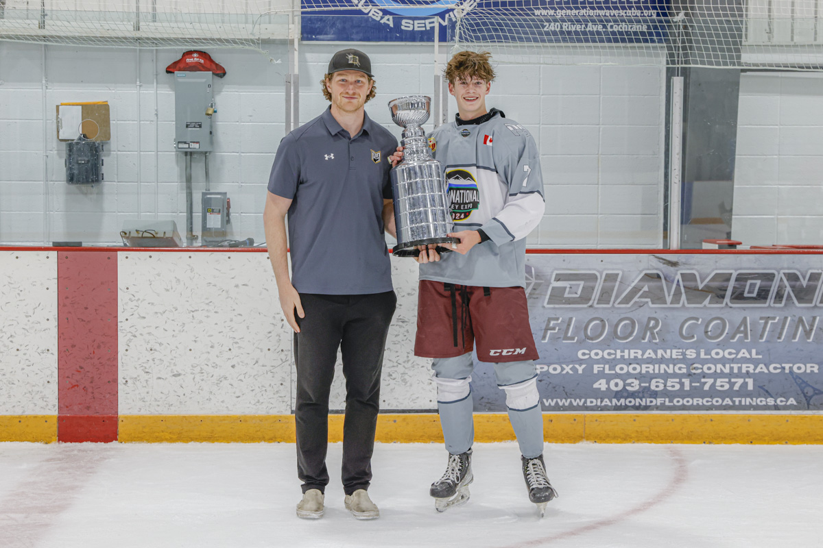International Expo U18 Gold Division MVP award presentation