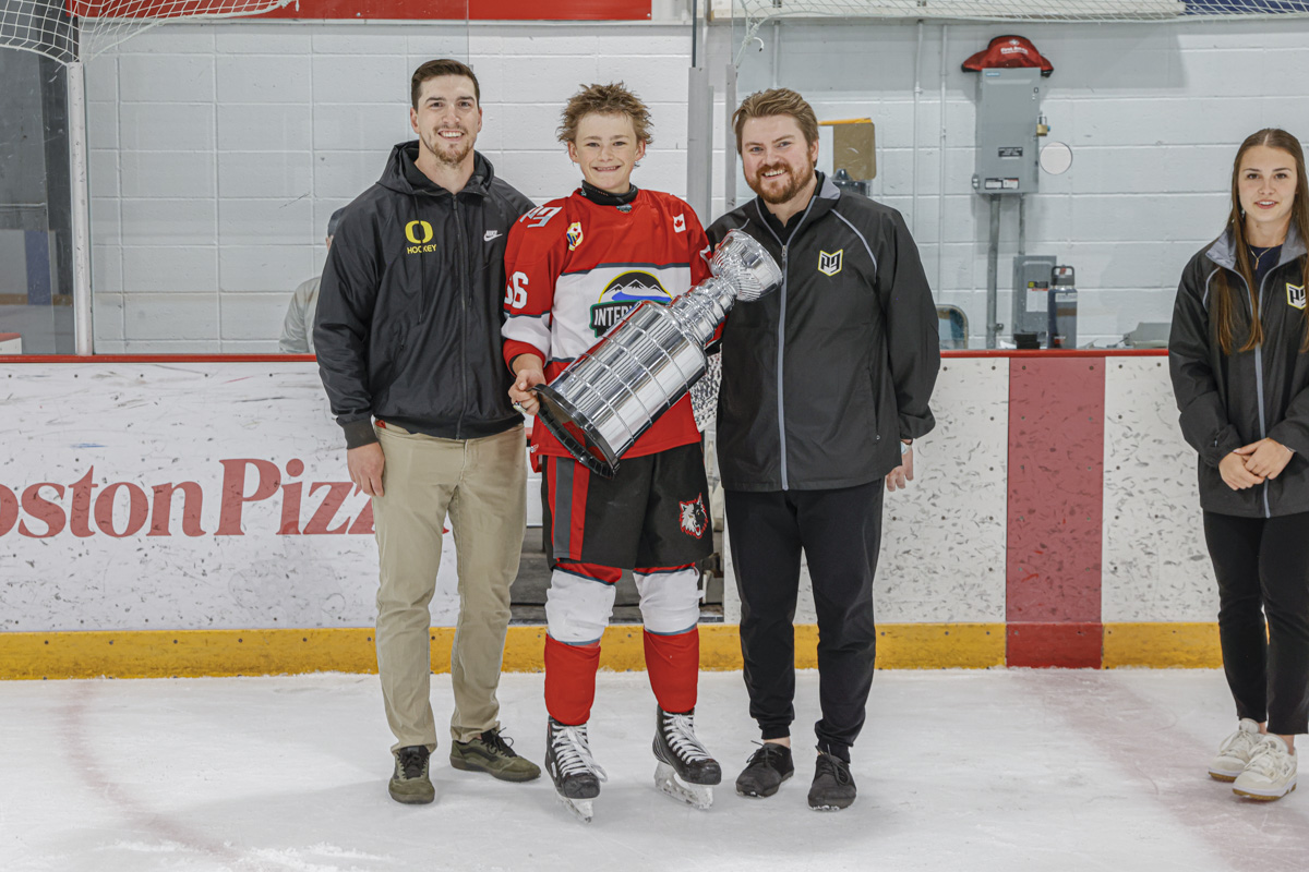 International Expo U15 Gold Division MVP award presentation