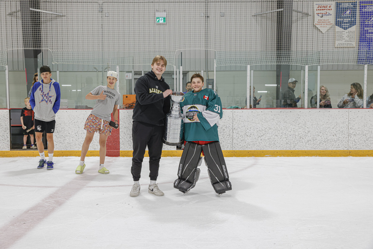 International Expo U13 Gold Division MVP award presentation