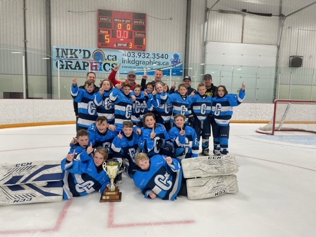 U11 Gold Champions Calgary Cougars